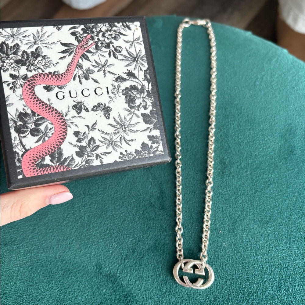 Gucci Silver Chain Necklace
